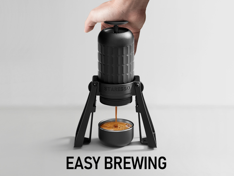 Amazon.com: STARESSO PLUS SP300 Espresso Machine, Manual Portable